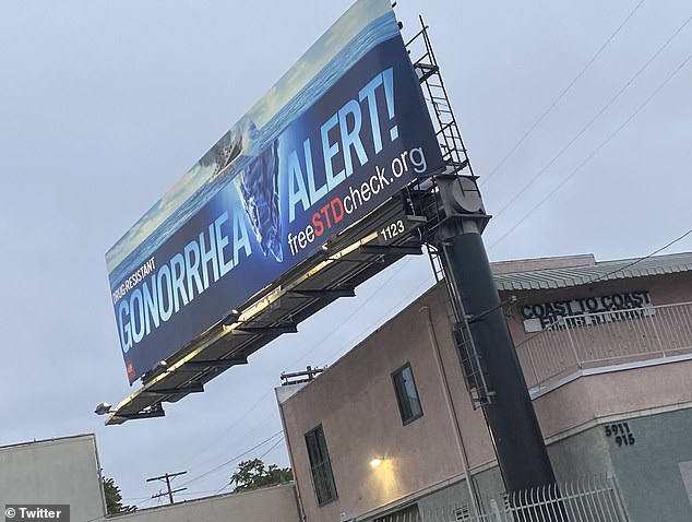 Earlier this year, signs were put up in twenty American cities warning people about the dangers of gonorrhea infections