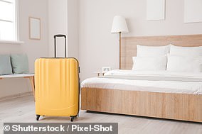 It is recommended that you avoid putting your suitcases on the hotel bed and always store your clothes in a wardrobe, not in drawers