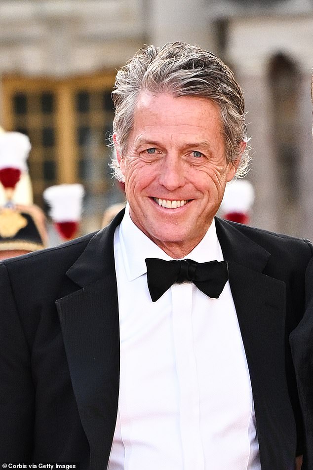 Project: The screenwriter and filmmaker said he would bring his iconic romcom back, in the name of charity, for a ten-minute special (Hugh Grant pictured last month)