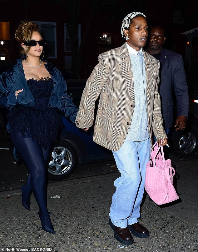 Mother and father!  Rihanna and A$AP Rocky made sure they enjoyed some one-on-one time as they celebrated his 35th birthday with a romantic date night on Tuesday