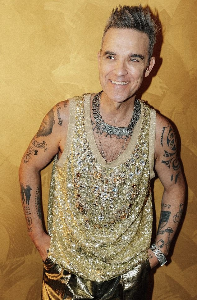 Oh!  Robbie Williams, 49, has revealed his two stone weight loss is down to 'something like Ozempic' and admitted his weight loss has gone from 88.5kg to 76.7kg.