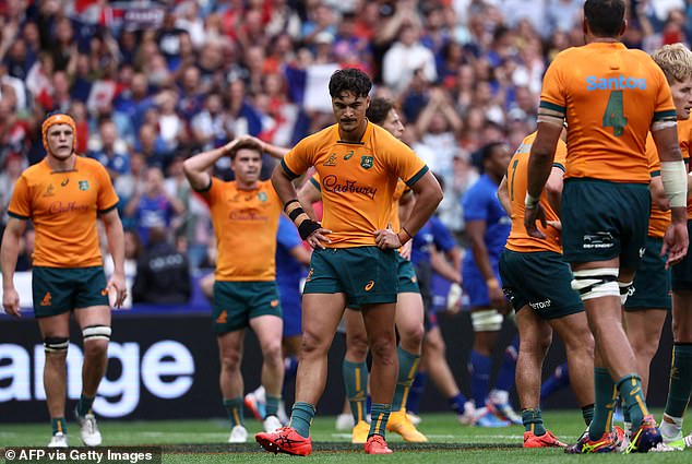 Eddie Jones has taken a lot of the backlash from the Wallabies' horror tournament, but McLennan has also had to deal with angry fans (Photo: Aussie shines after loss to France)