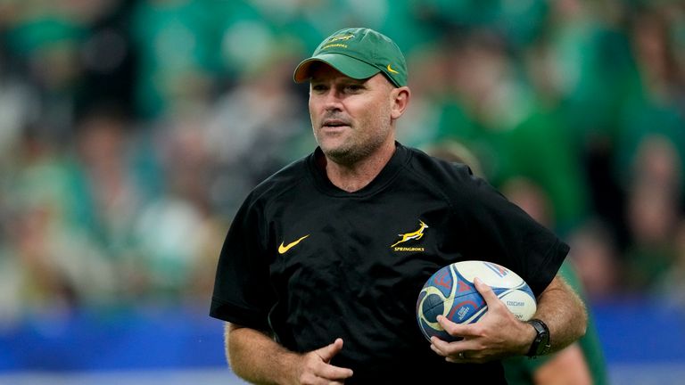 South African head coach Jacques Nienaber has named an unchanged team for the World Cup semi-final against England