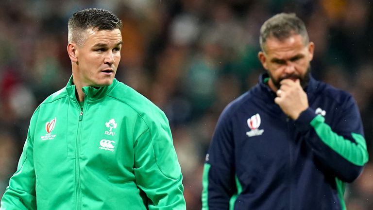Andy Farrell must now lead Ireland into a new era without talismanic captain Johnny Sexton at his side.