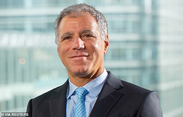 Uncertainty: As third quarter profits rose to £6.4bn, chief financial officer Georges Elhedery (pictured) said the pullbacks were due to households paying for expensive goods