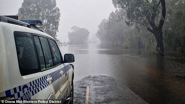 Trang died after the car she was riding in, along with three others, was swept away by floodwaters in Mudgee, western NSW (2022 NSW flood is pictured)
