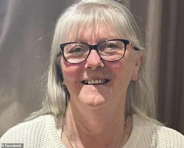 Sharon Gordon (pictured), 60, believed to be from Campbelltown in Sydney's south-west, was on Qatar Airways flight QR908 from Doha when she began gasping for breath halfway through the 14-hour journey