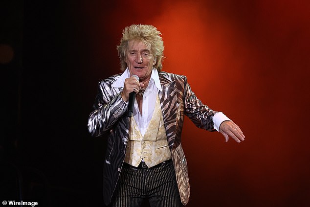 Career move: Sir Rod Stewart turned down one of the biggest offers of his career by refusing to perform in Saudi Arabia over the kingdom's human rights abuses