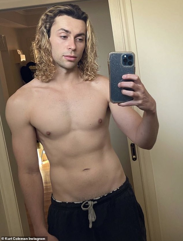 Social media star Kurt Coleman has shown off an incredible body transformation after giving up alcohol after being diagnosed with pancreatitis