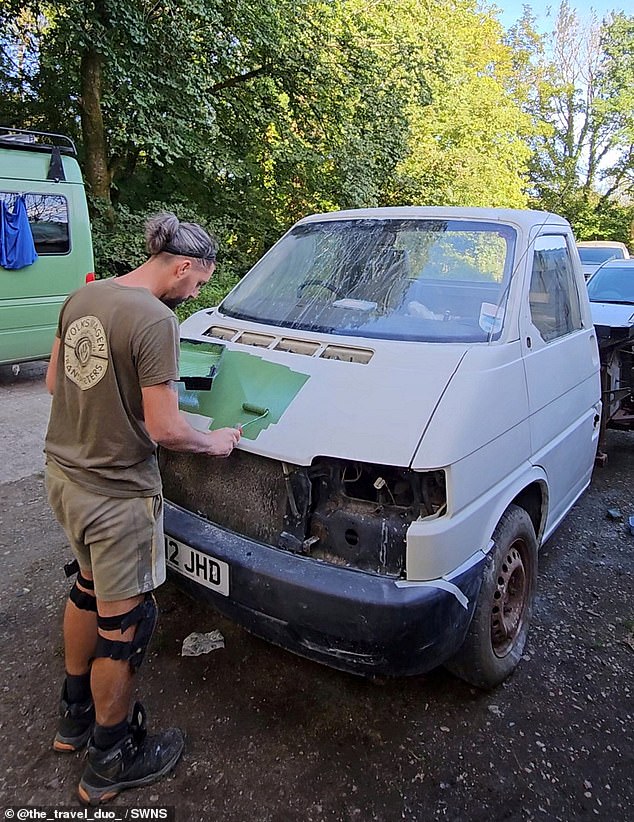 The van had been in the family for more than ten years, but had sat unused for years