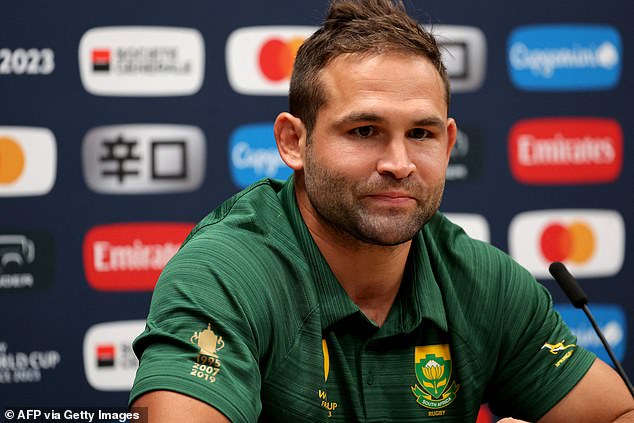 South African scrum-half Cobus Reinach has become the target of death threats from a French fan