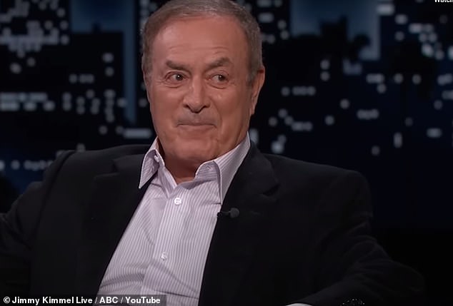 Al Michaels appeared on Jimmy Kimmel Live!  and talked about a funny moment from last week