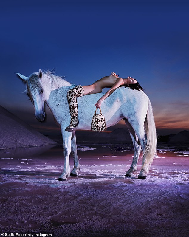 Hot water: It comes after Stella received backlash over a fashion shoot featuring model Kendall Jenner naked on horseback for her new Winter 2023 campaign.