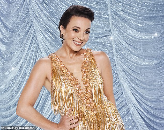 Shock exit: It was announced that Sherlock star Amanda, 49, would be leaving Strictly Come Dancing on Monday