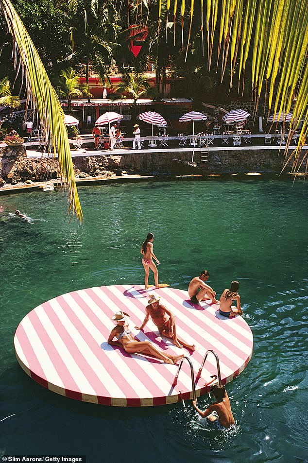 Sotogrande swimming pool, Spain, in 1975 transports readers back in time through the brilliant photographs