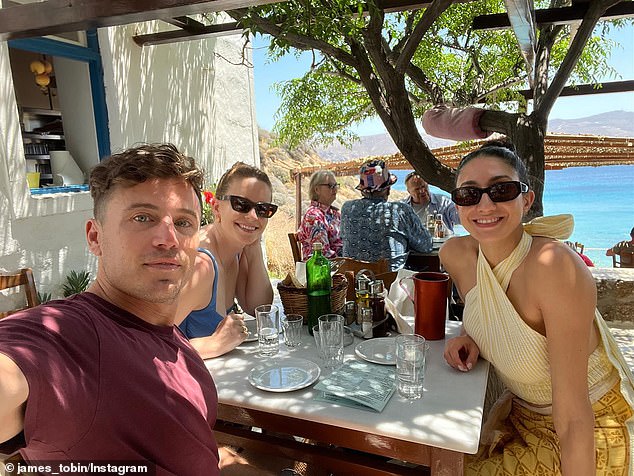 The TV star shared a gushing tribute to his mystery fiancée on Monday, saying the lovebirds have been in a long-distance relationship for 