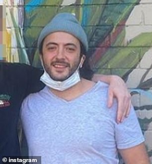 Marcel Ghabbar, 31, (pictured) runs Heirloom cafe in upscale Mosman on Sydney's lower north shore