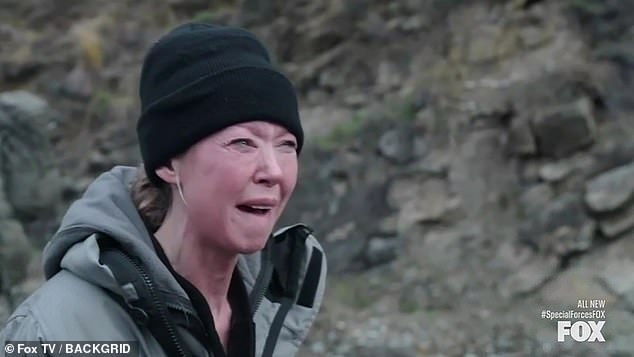 Gutsy: During an interview with Extra host Billy Bush, the 47-year-old actress spoke about her decision to 'challenge' herself by taking part in Special Forces: World's Toughest Test 'to do something she'd never thought she could do it could achieve