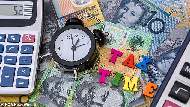 Australians are being warned they could face a hefty fine if they don't keep up with their tax return (stock image)