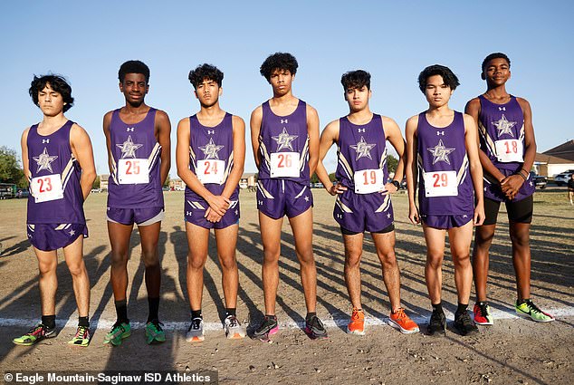 He collapsed soon after crossing the finish line and his friends rushed him to a water station where he fell again.  He was rushed to Medical City Alliance but died an hour later