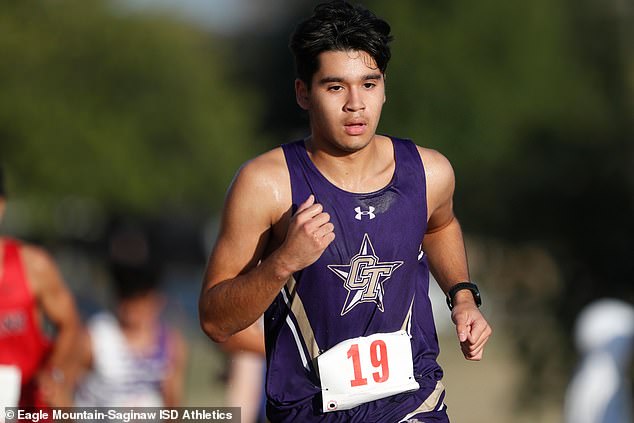 Angel Hernandez, 16, suddenly collapsed and died after breaking his personal record in a cross-country race