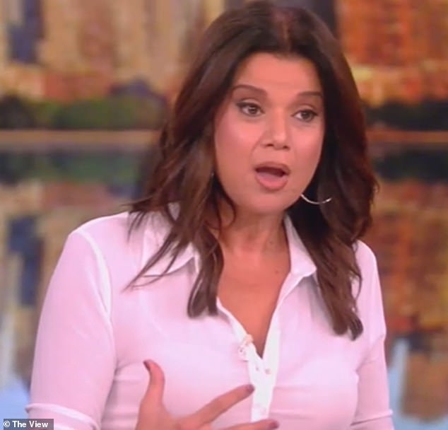 The View's Ana Navarro has targeted nepo babies, labeling them 'toxic brats'