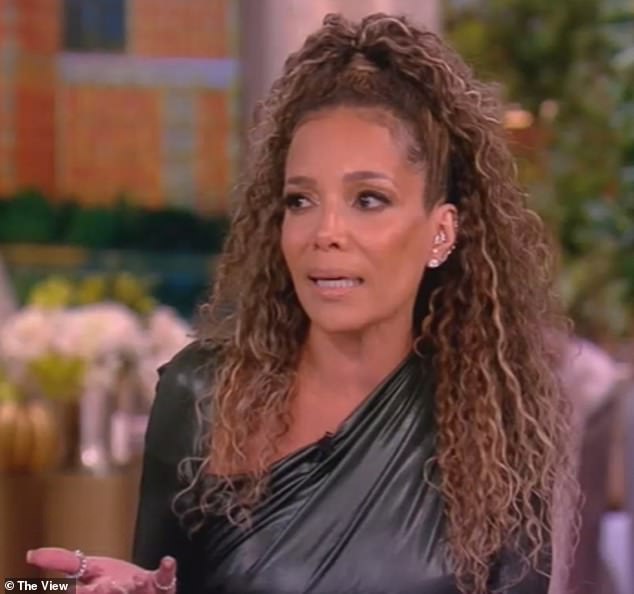 The View's Sunny Hostin has opened up about how 'hard' it was growing up as a child in project housing in The Bronx, New York City