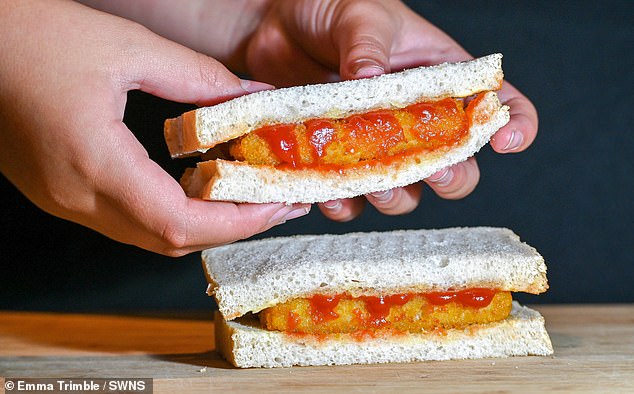 The formula for the perfect fish fingers sandwich has been revealed: four fish fingers, 'real' butter, two slices of white bread and ketchup