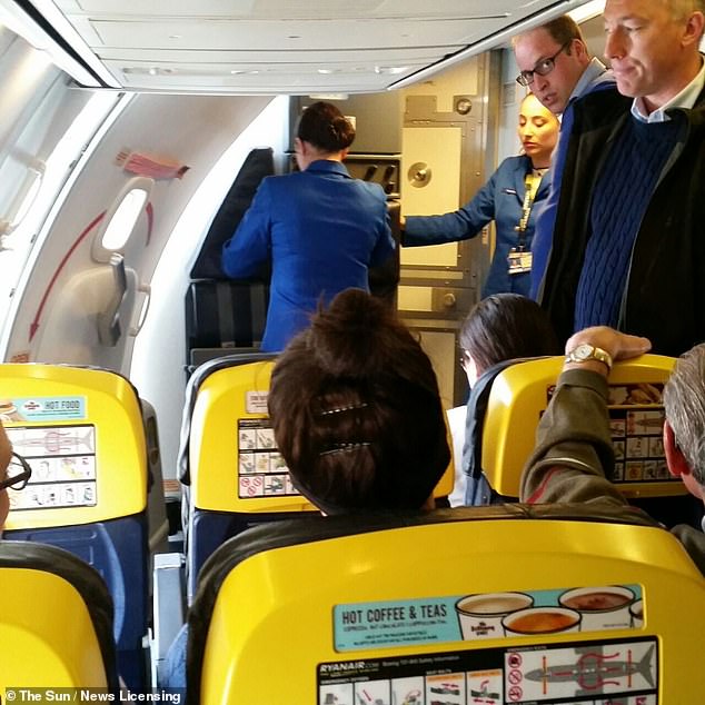 Prince William will fly to Glasgow from Ryanair London Stansted in June 2015