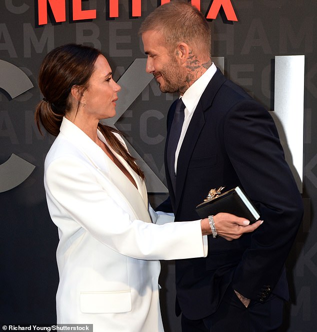 True love: David and Victoria Beckham proved they are still committed to each other during their final public appearance in London on Tuesday night