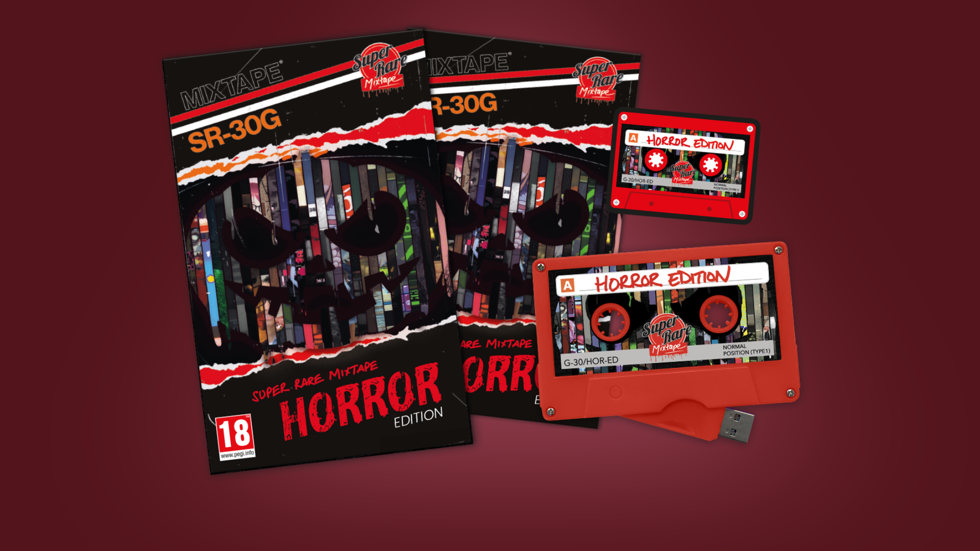 This upcoming limited edition Mixtape lets you play 30 spooky games