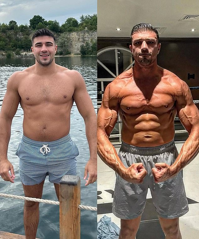 Tommy Fury showed off his incredible body transformation ahead of his fight with KSI