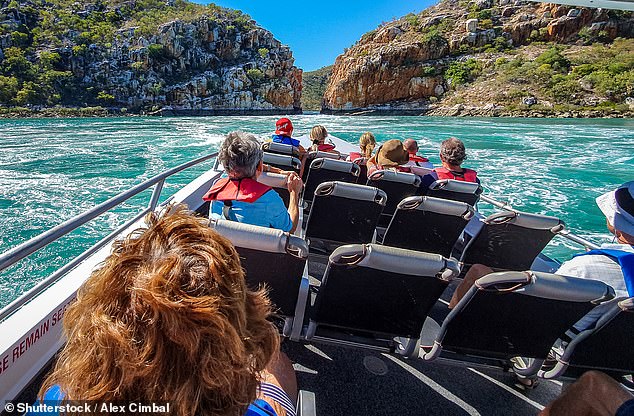 Horizontal Falls (pictured) could become the latest tourist destination to be closed to visitors due to a ban by traditional owners