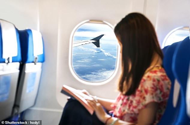 A traveler has shared his controversial hack for scoring a fight with yourself on your next flight.  Sharif books three seats in the same row and cancels two at the last minute (stock image)