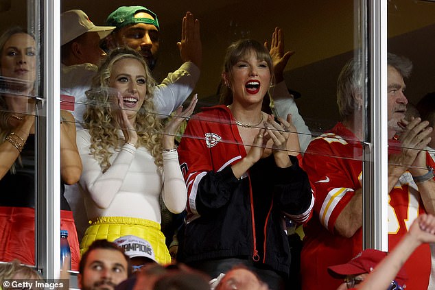 It looks like Taylor Swift will make her third visit to Arrowhead to see Kelce play this afternoon