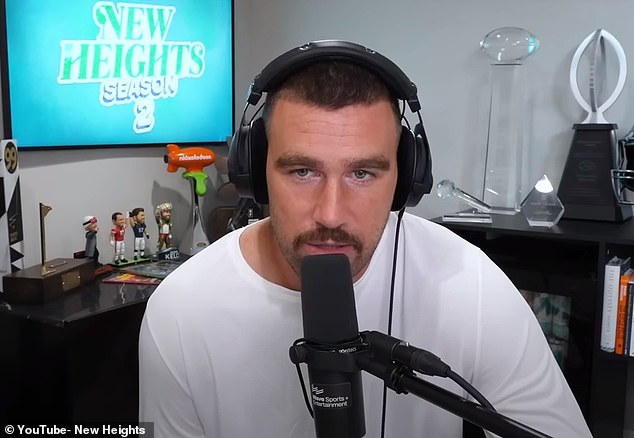 Travis Kelce gave his thoughts on SoFi Stadium on he and his brother's podcast 'New Heights'