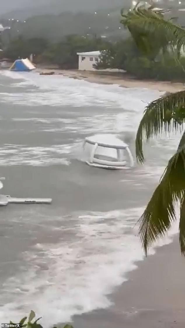 Tropical Storm Philippe is expected to head towards Bermuda, and later New England and Canada, after drenching the US and British Islands on Wednesday