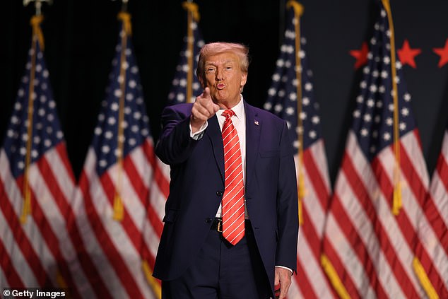 It was Trump's eighth campaign event in Iowa in just over a month, part of the former president's accelerated fall schedule ahead of the nation's first caucuses in January.