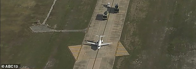 Two private planes clip wings at Hobby Airport in Houston