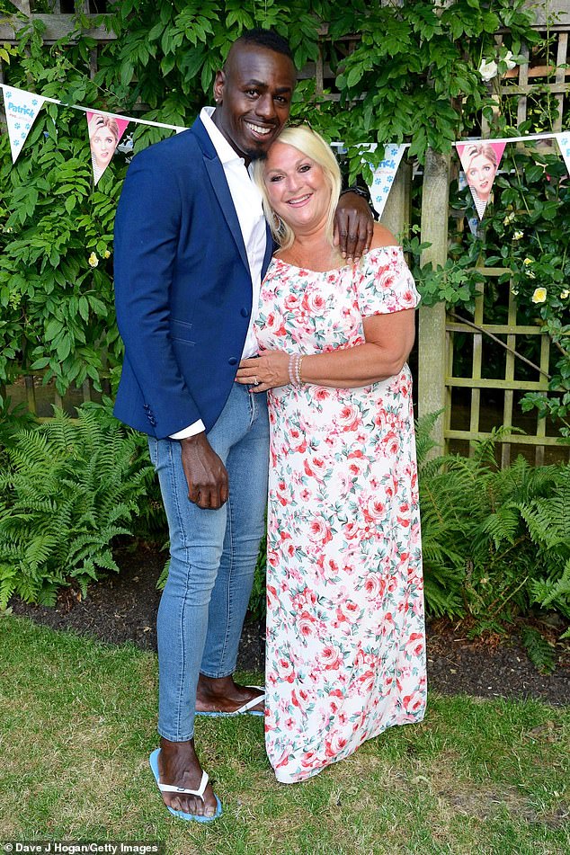 More: It comes after Vanessa revealed last month she wouldn't want her 'heartbreak diet' after losing two stone since splitting from ex-fiancé Ben Ofoedu (pictured with Ben in 2018)