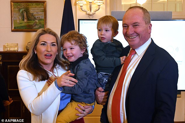 Vikki Campion and Barnaby Joyce will marry their sons in a secluded venue on November 12, with Sebastian and Thomas likely to be ring bearers and Vikki in a 'sensational' ivory dress