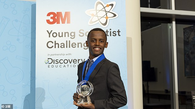 Heyman Bekele, a ninth-grader at WT Woodson High School in Annandale, Virginia, competed head-to-head with nine other finalists in the 2023 3M Young Scientists Challenge and took home the $25,000 grand prize.