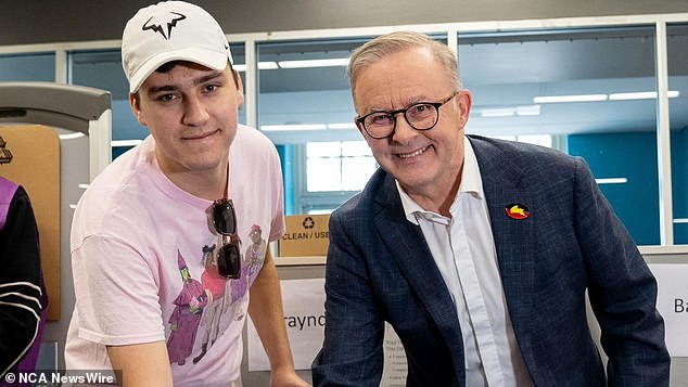 Voice referendum Prime Minister Anthony Albanese casts his vote in