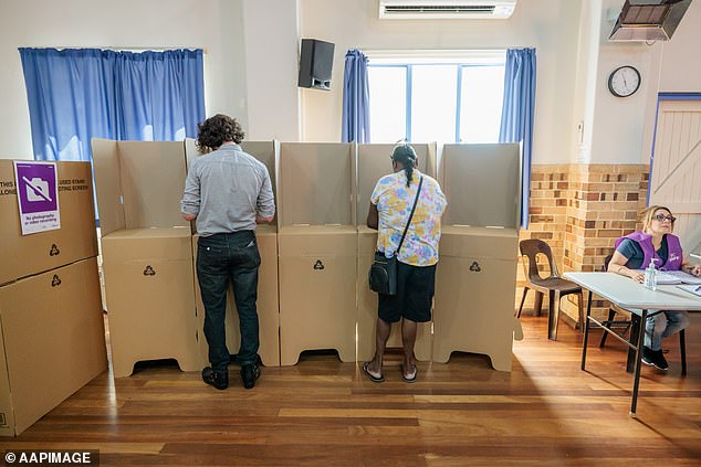 Australian voters headed to the polls on Saturday to cast their vote in the Voice referendum