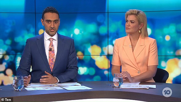 Waleed Aly (pictured left with fellow The Project presenter Sarah Harris) said he understood why the Yes campaigners had to be 'so hurtful'