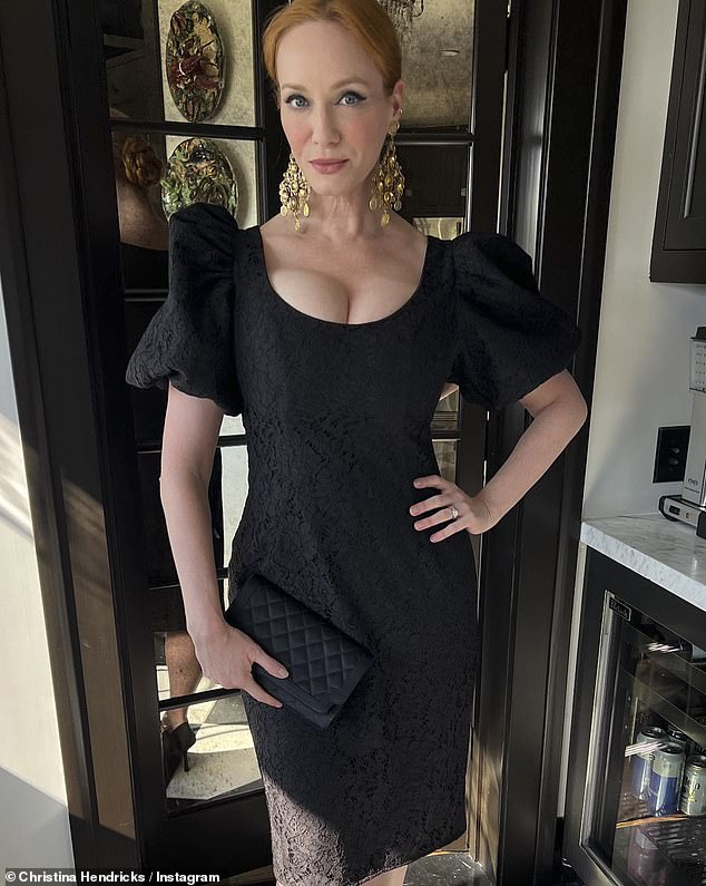 WEIGHT LOSS: Christina Hendricks posted a photo of her new figure after Ozempic