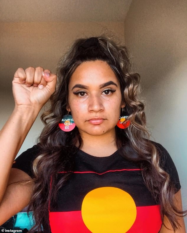 The unsigned letter was posted online late Sunday evening by Aboriginal activist Allira Davis