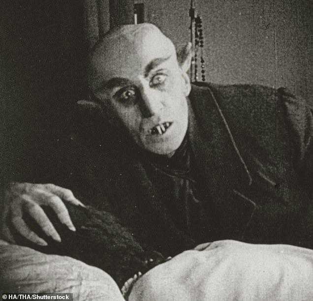 The first version of Count Orlok was created with nothing but makeup and a performance by Max Schreck