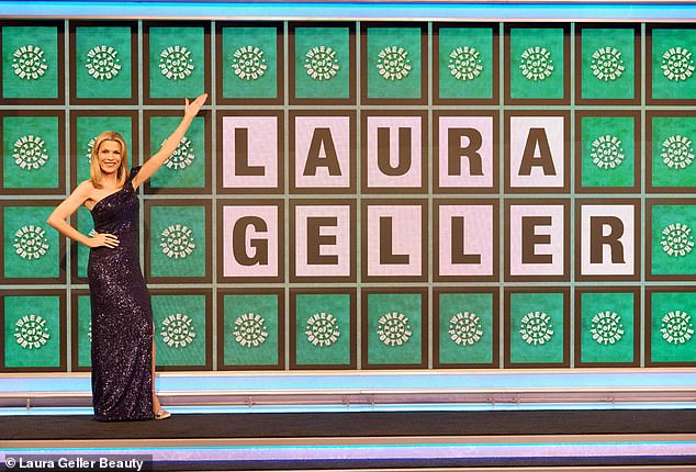 Inspiration: Vanna's longevity in the television business inspired Laura Geller Beauty to create a Wheel of Fortune-themed makeup line that the host collaborated on