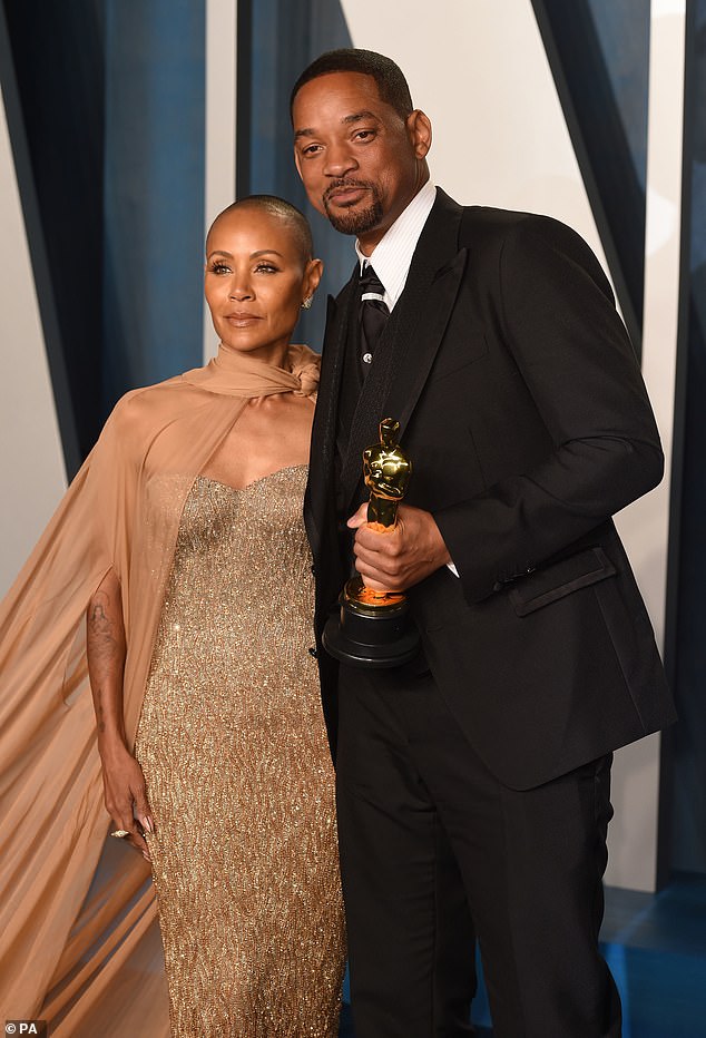 The actor admitted in an email that he developed 'emotional blindness' to her 'hidden nuances' after Jada revealed to the world that the pair had been living 'completely separate lives' since 2016.